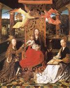 unknow artist The Madonna and the Nino enthroned, with the holy Catalina and Barbara China oil painting reproduction